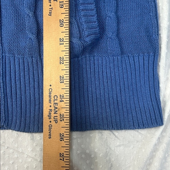 PENDLETON Full Zip Chunky Knit Cardigan Sweater Women's LARGE - Picture 5 of 12